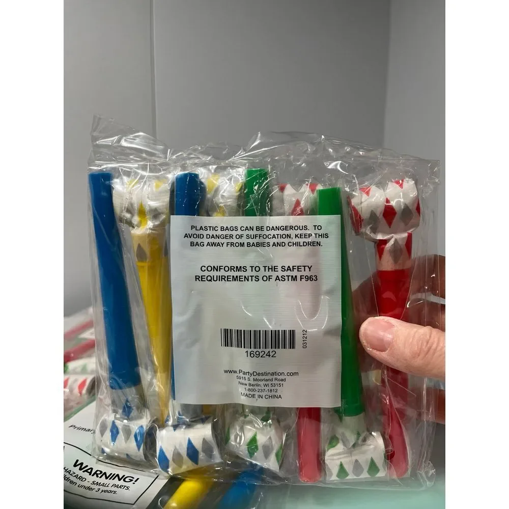 Brand new! 5‎ packs of 40 total Party blowers party favors - 8 per pack